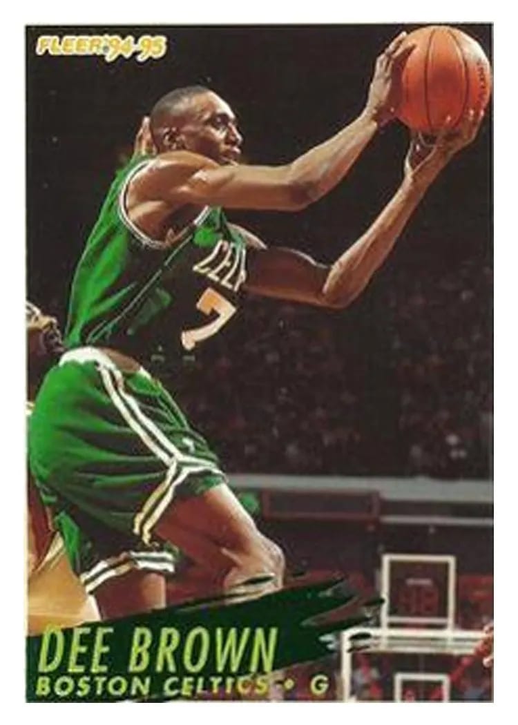 1994 Fleer Dee Brown #10 card