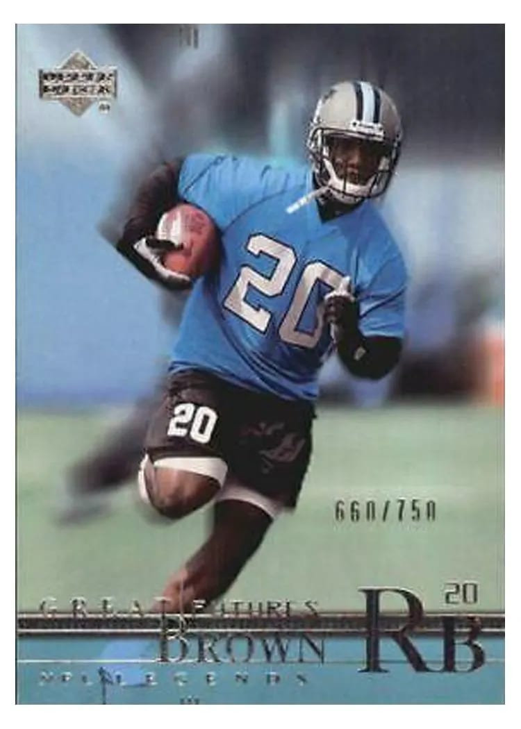 2001 Upper Deck Legends Dee Brown #146 card
