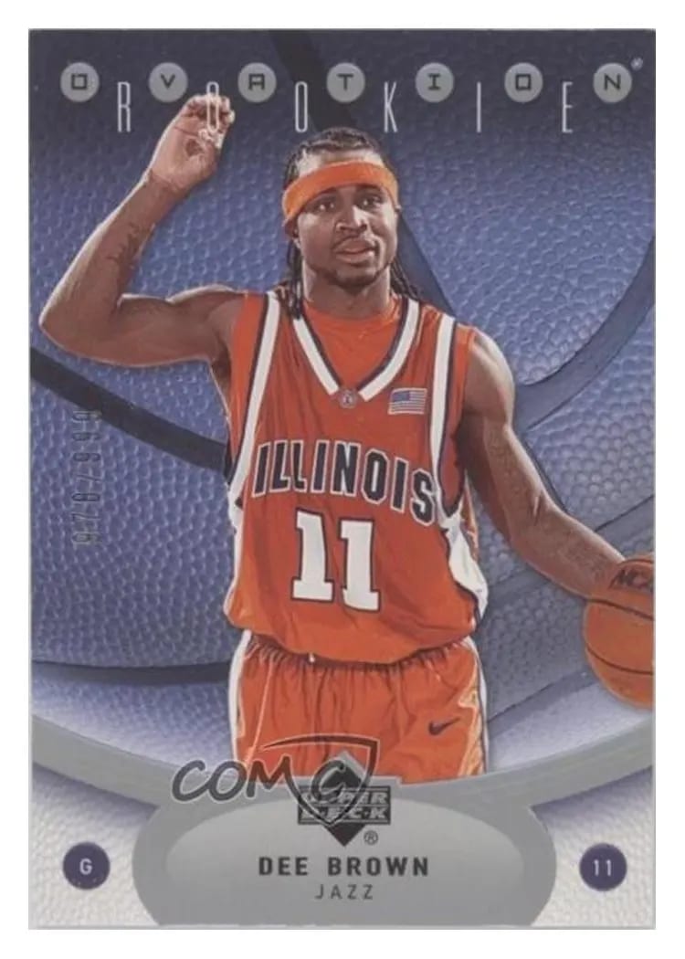 2006 Upper Deck Ovation Dee Brown #122 card