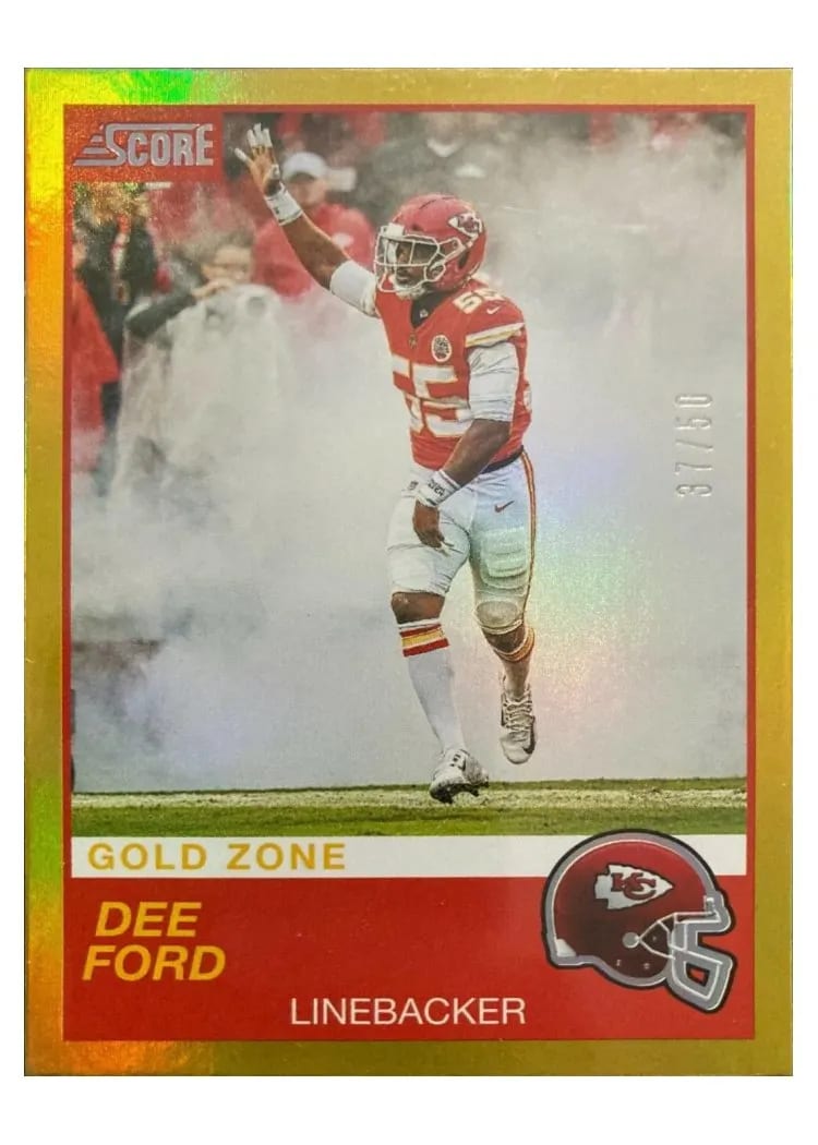 2019 Score Base Set Dee Ford #7 card