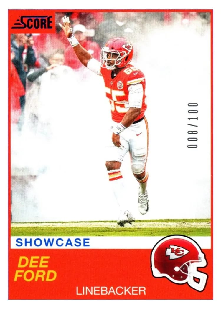2019 Score Base Set Dee Ford #7 card