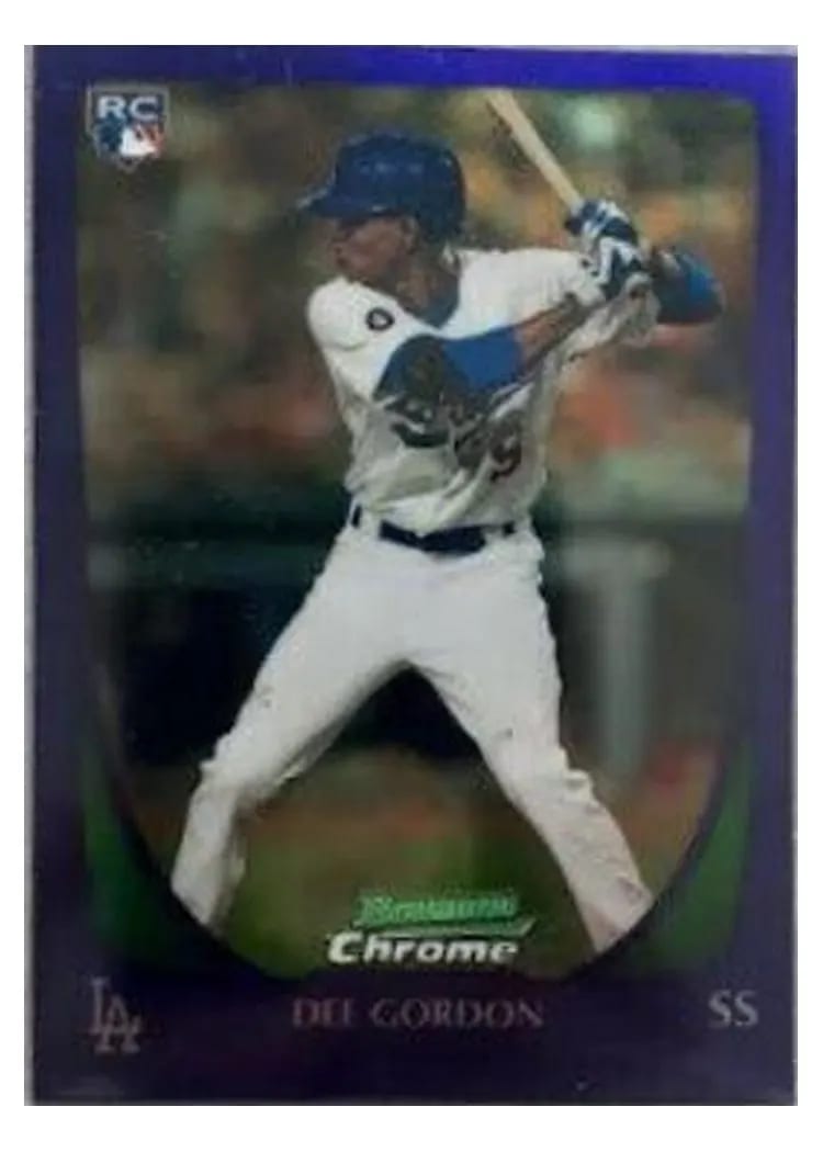 2011 Bowman Chrome Draft Dee Gordon #40 card
