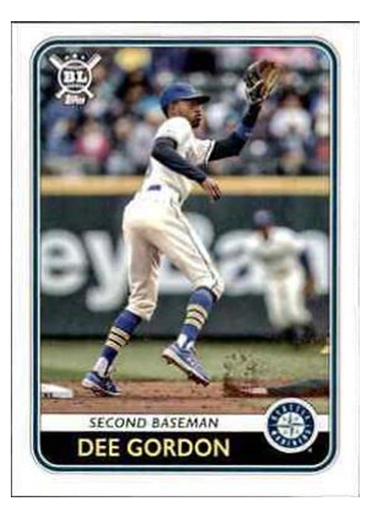 2020 Topps Big League Base Set Dee Gordon #13 card