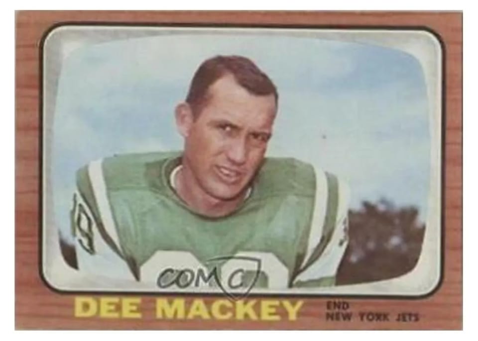 1966 Topps Dee Mackey #93 card