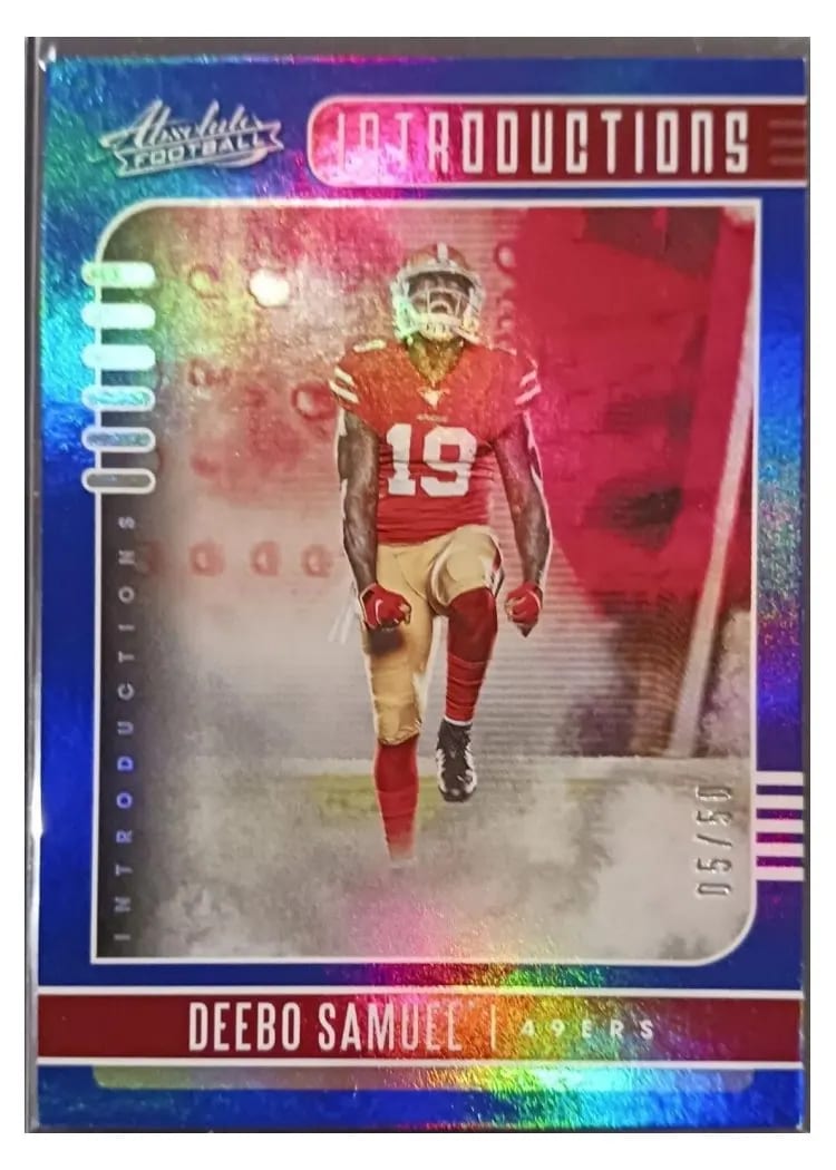 2019 Panini Absolute Introductions Deebo Samuel #6 card