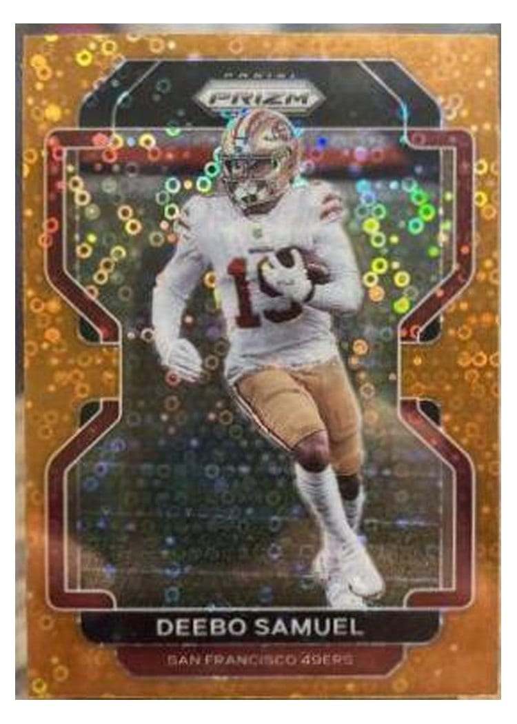 2021 Panini Prizm Base Set Deebo Samuel #53 card