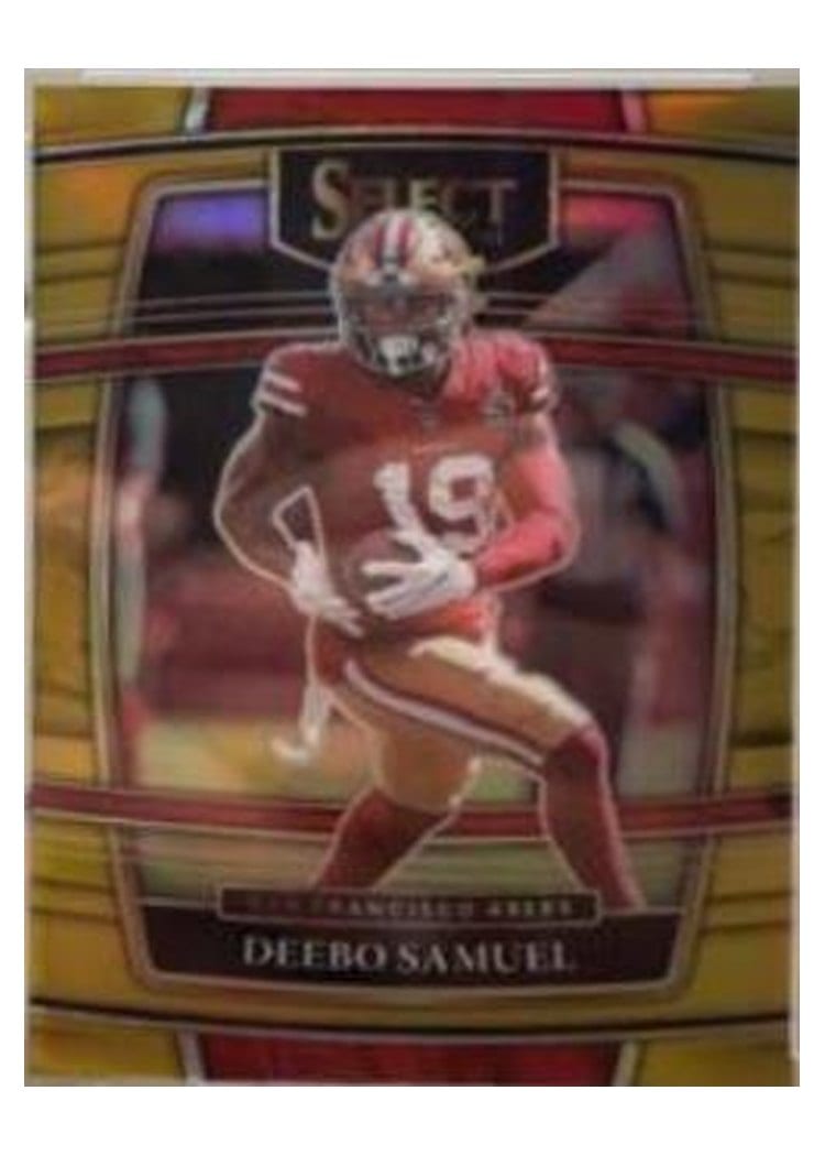 2021 Panini Select Base Set Deebo Samuel Gold #31 card
