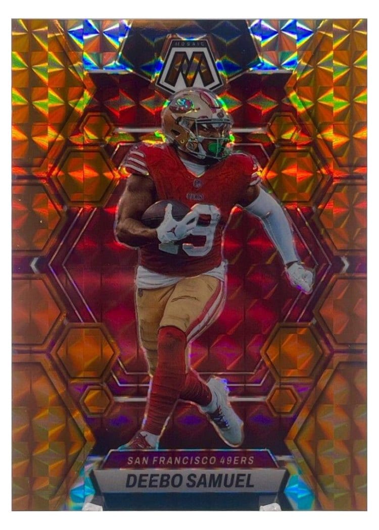 2023 Panini Mosaic Base Set Deebo Samuel #215 card