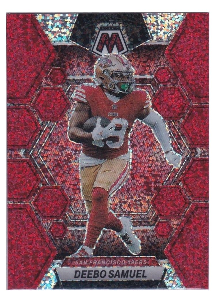 2023 Panini Mosaic Base Set Deebo Samuel #215 card