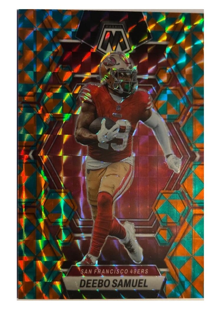 2023 Panini Mosaic Base Set Deebo Samuel #215 card