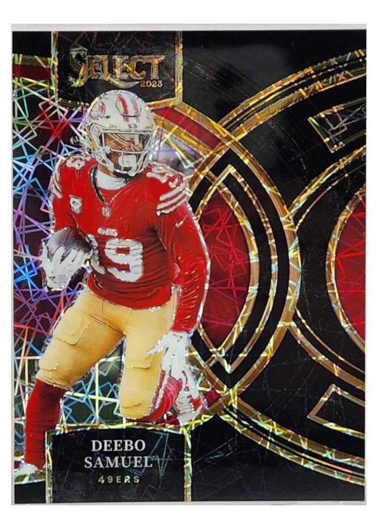 2023 Panini Select Base Set Deebo Samuel Black Prizm #193 card