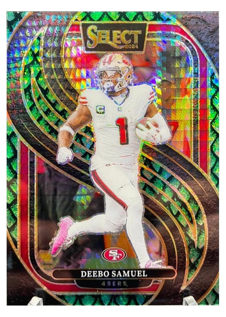 2024 Panini Select Base Set Deebo Samuel #146 card
