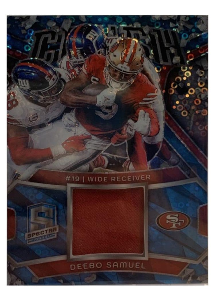 2024 Panini Spectra Crush Relics Deebo Samuel #CRU-DSL card