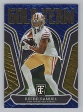 2024 Panini Totally Certified Gold Team Deebo Samuel #8 card