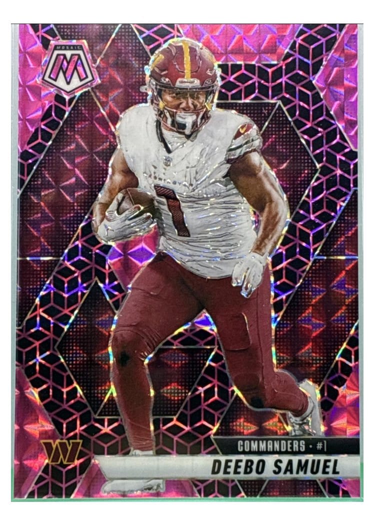 2025 Panini Mosaic Base Set Deebo Samuel #44 card