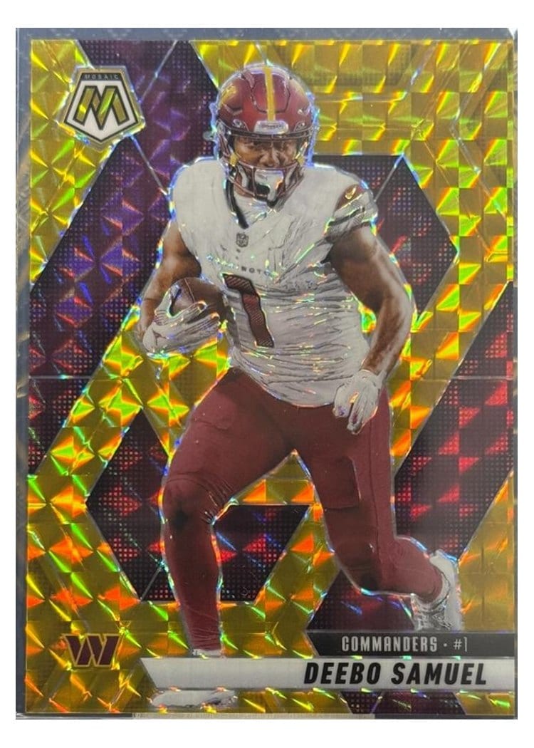 2025 Panini Mosaic Base Set Deebo Samuel #44 card