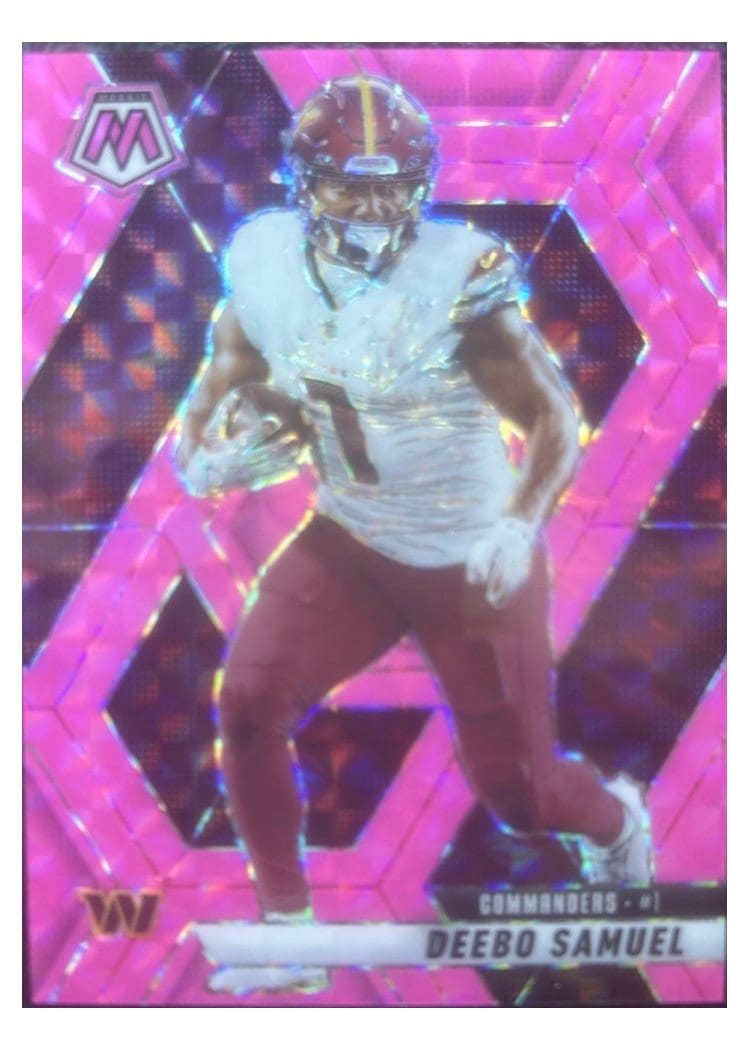 2025 Panini Mosaic Base Set Deebo Samuel #44 card