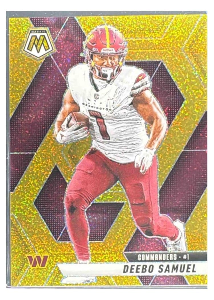 2025 Panini Mosaic Base Set Deebo Samuel #44 card