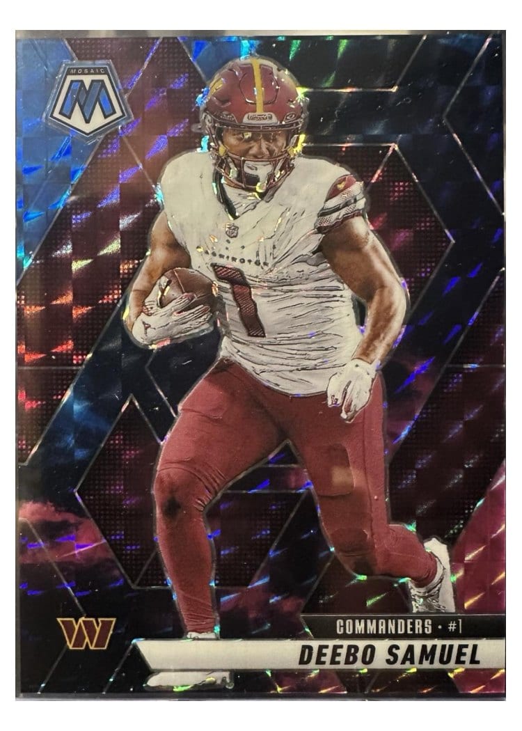 2025 Panini Mosaic Base Set Deebo Samuel #44 card