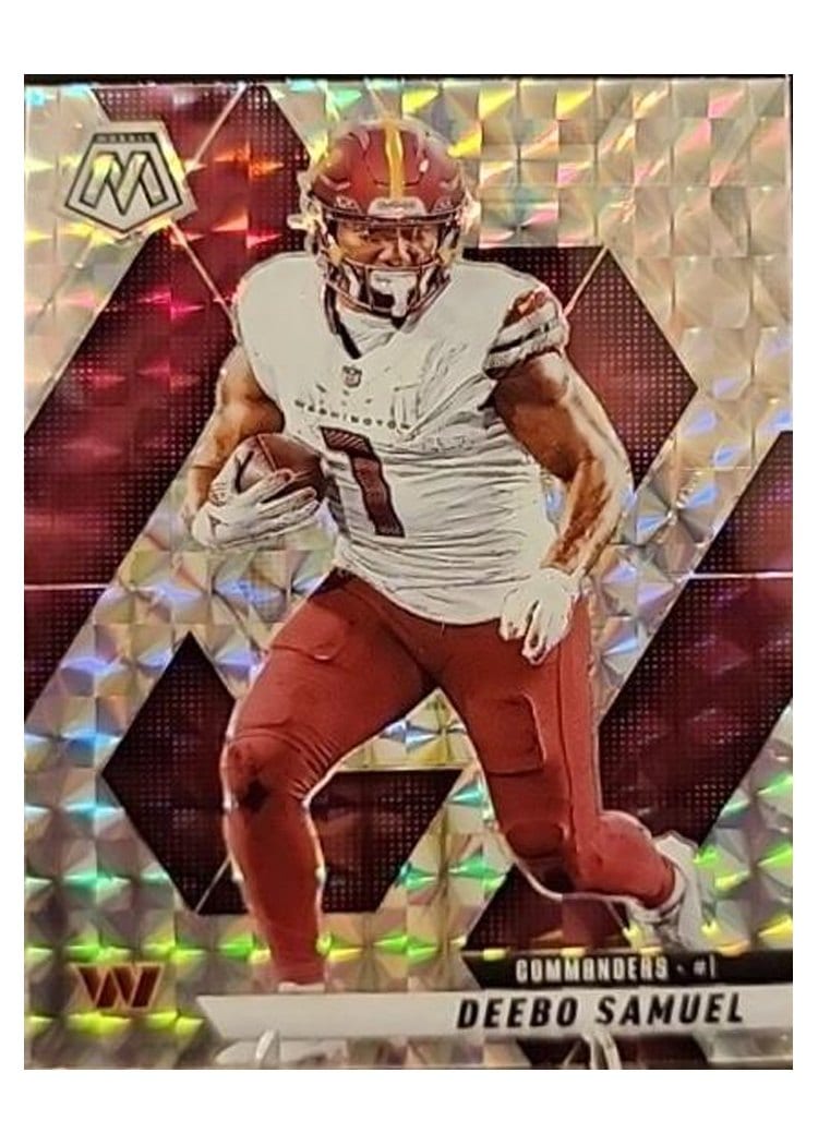 2025 Panini Mosaic Base Set Deebo Samuel #44 card