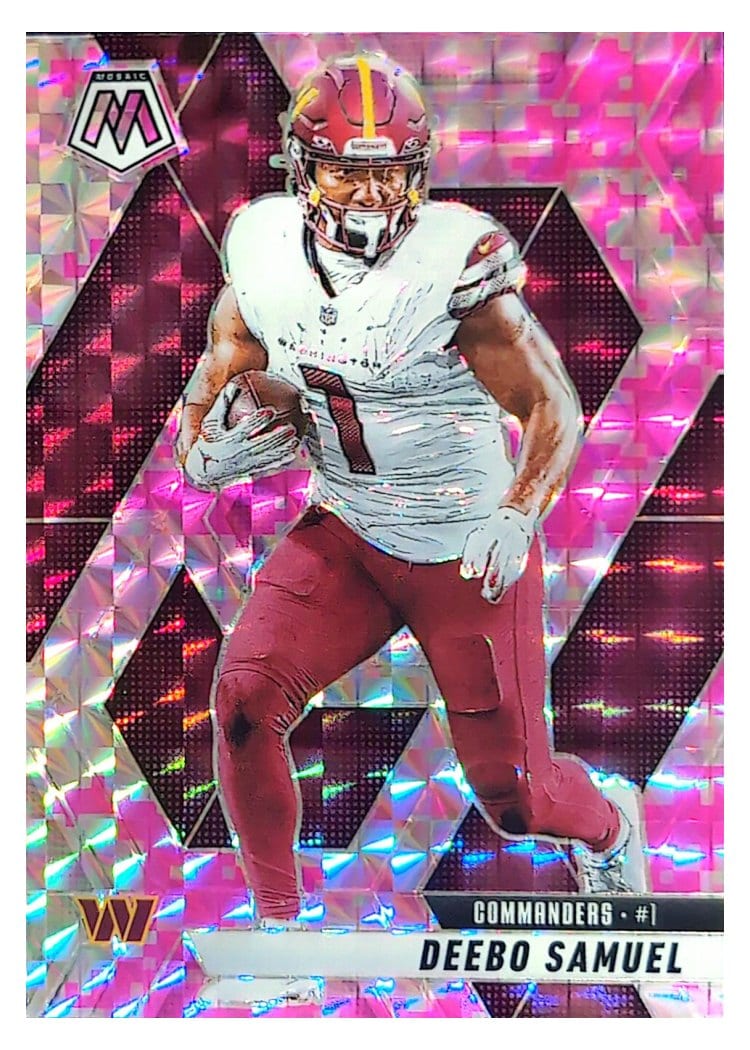 2025 Panini Mosaic Base Set Deebo Samuel #44 card