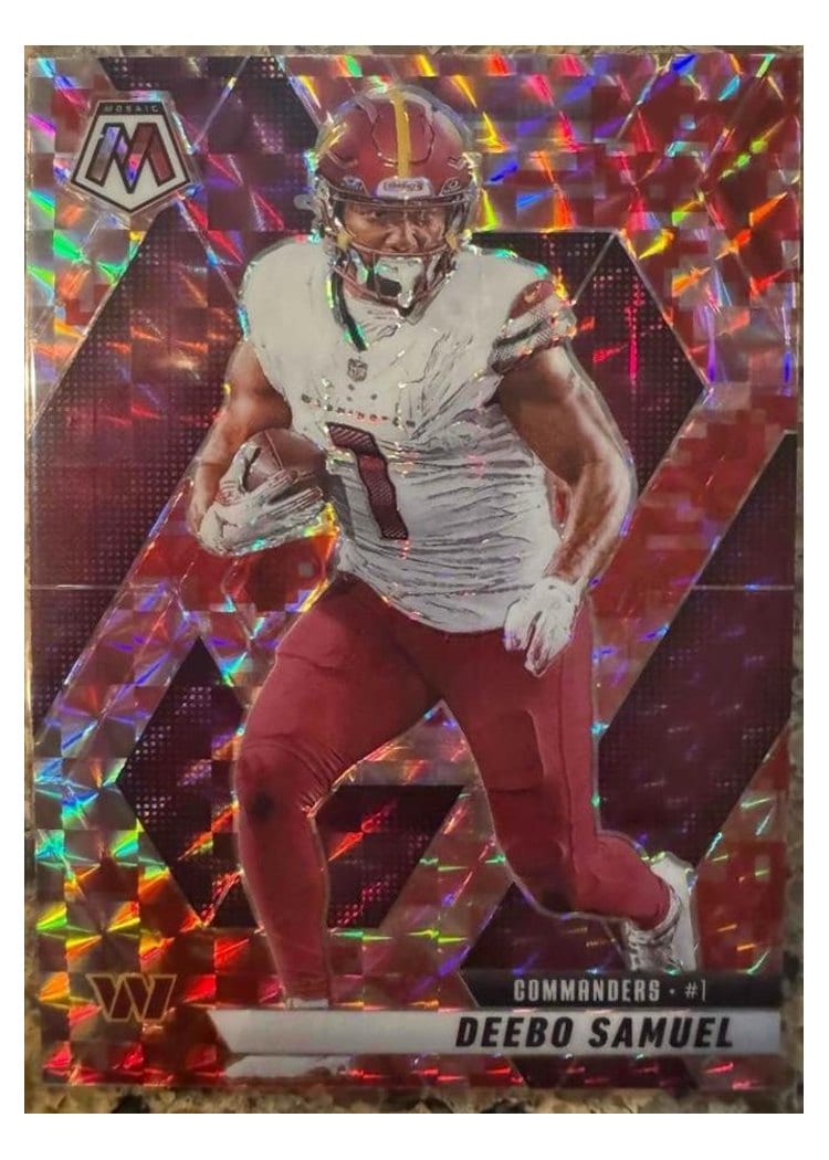 2025 Panini Mosaic Base Set Deebo Samuel #44 card