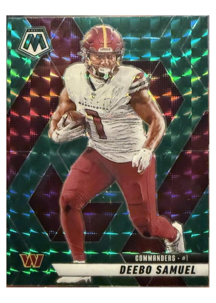 2025 Panini Mosaic Base Set Deebo Samuel #44 card