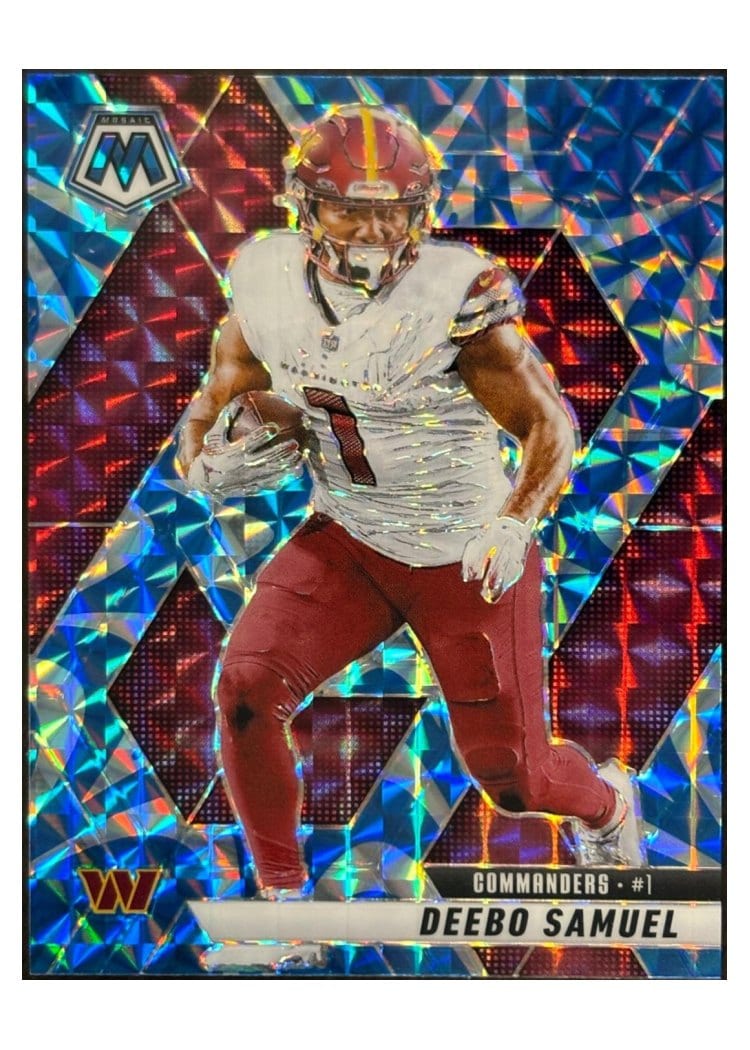 2025 Panini Mosaic Base Set Deebo Samuel #44 card