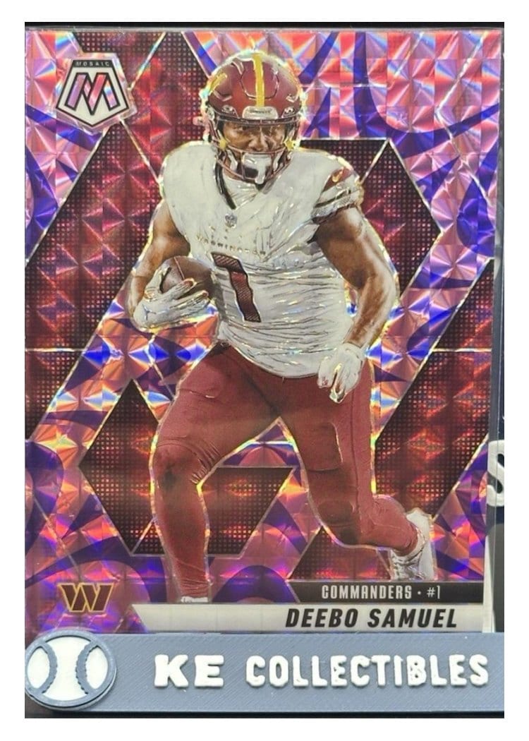 2025 Panini Mosaic Base Set Deebo Samuel #44 card