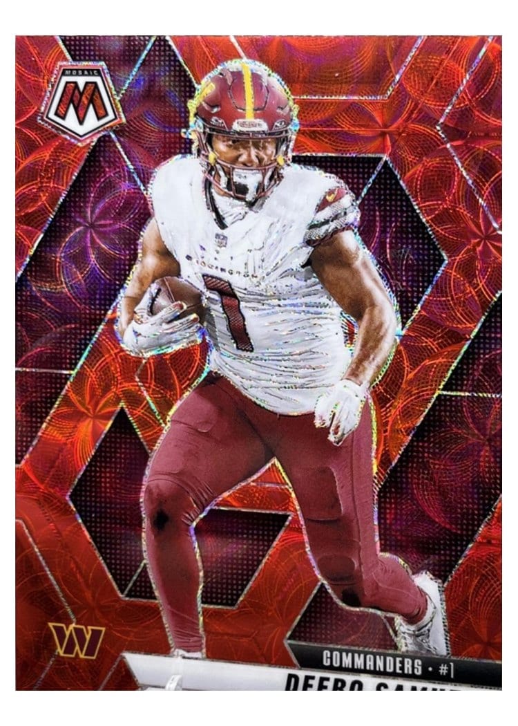 2025 Panini Mosaic Base Set Deebo Samuel #44 card