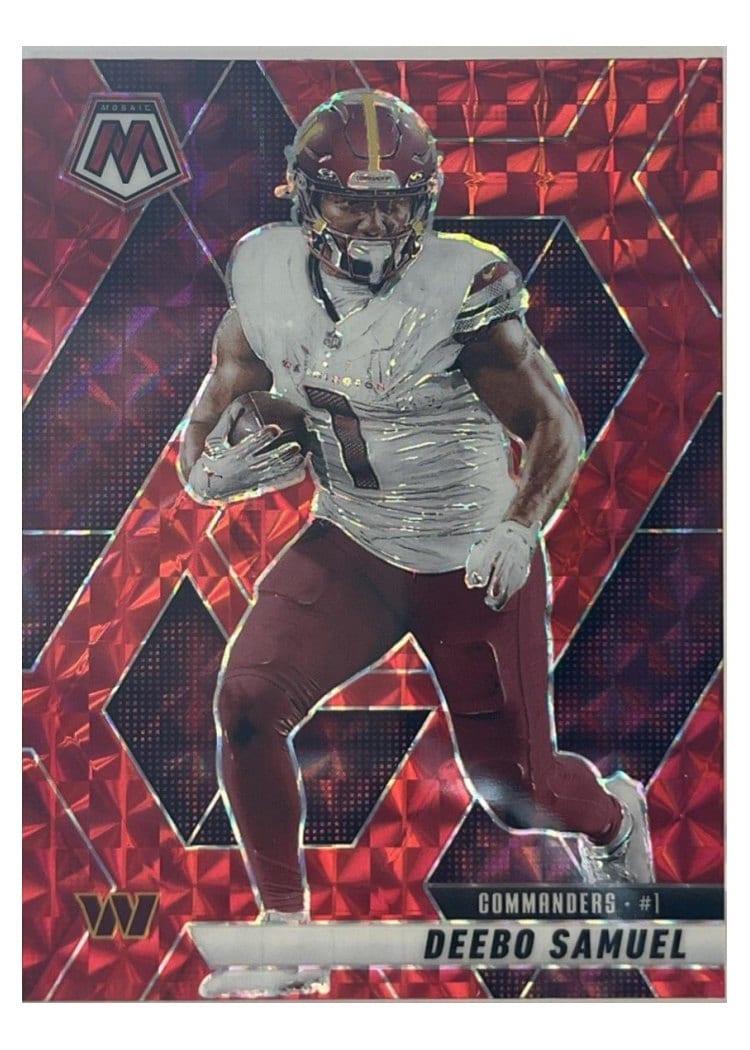 2025 Panini Mosaic Base Set Deebo Samuel #44 card