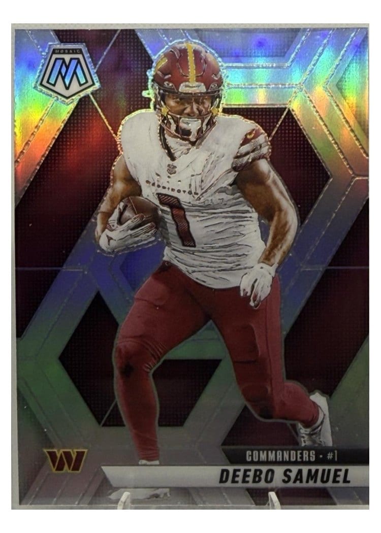 2025 Panini Mosaic Base Set Deebo Samuel #44 card