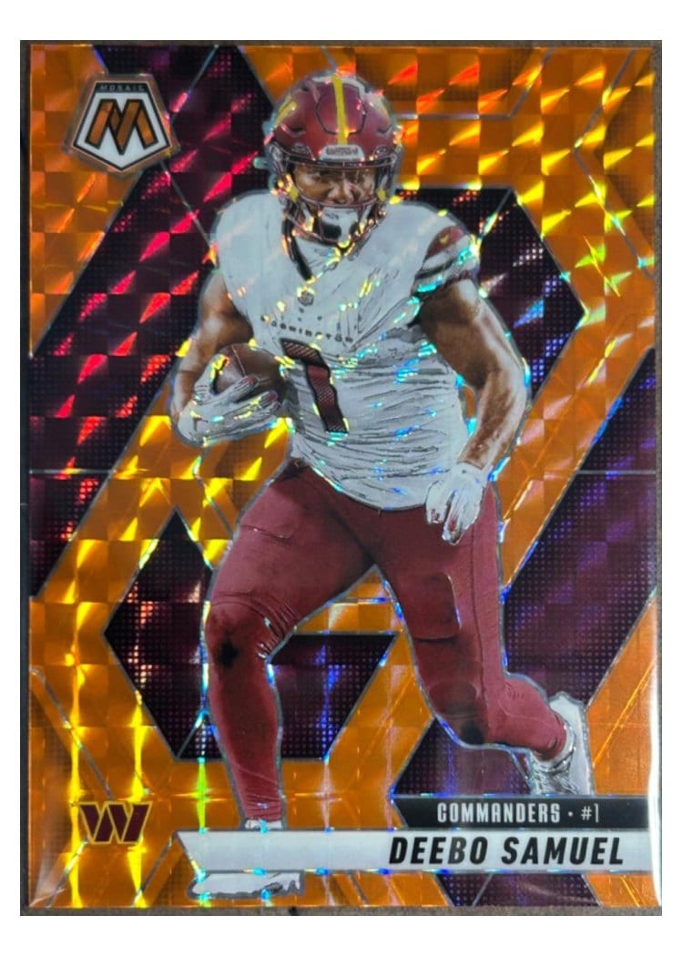 2025 Panini Mosaic Base Set Deebo Samuel #44 card