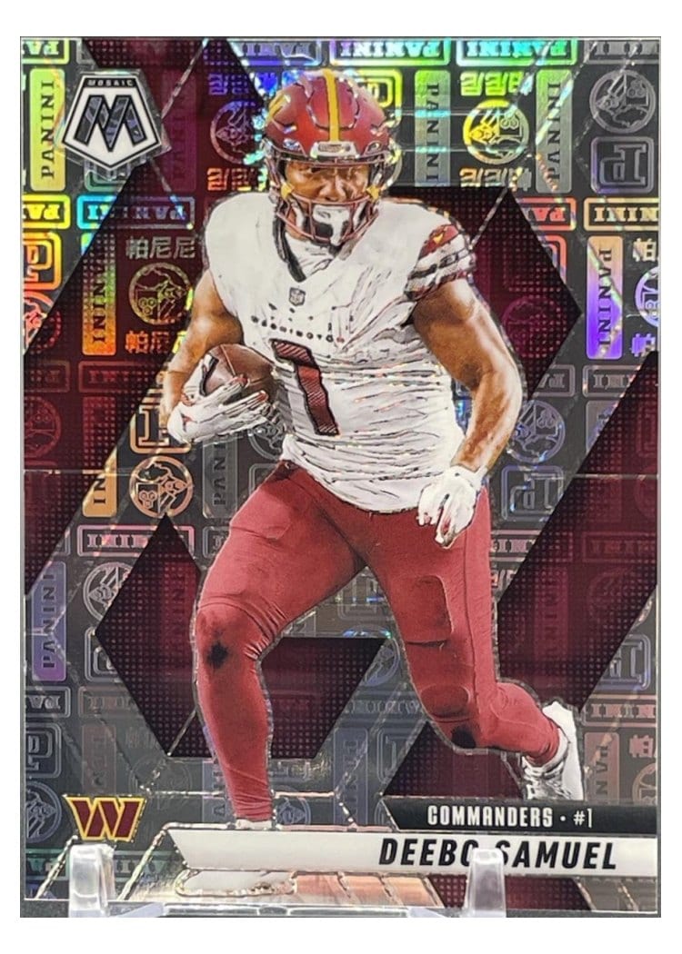 2025 Panini Mosaic Base Set Deebo Samuel #44 card