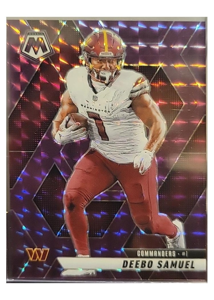 2025 Panini Mosaic Base Set Deebo Samuel #44 card