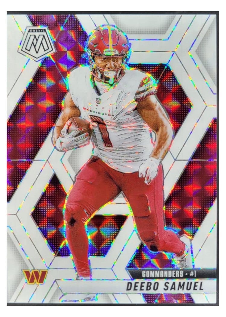 2025 Panini Mosaic Base Set Deebo Samuel #44 card