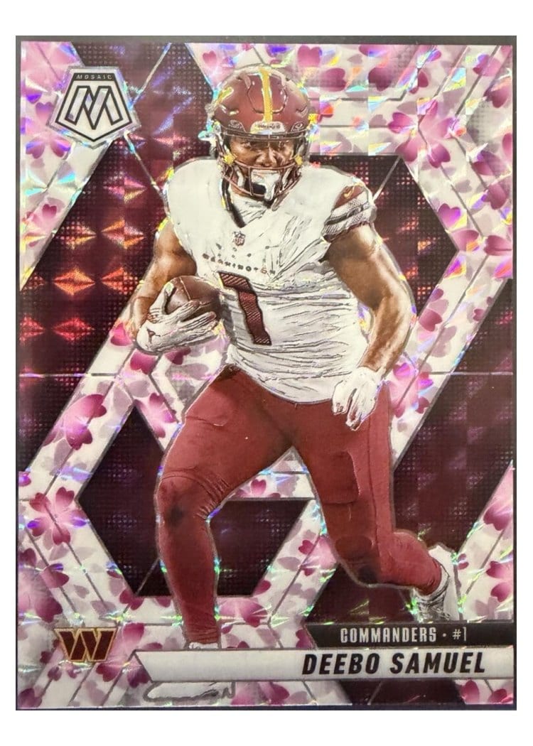 2025 Panini Mosaic Base Set Deebo Samuel #44 card