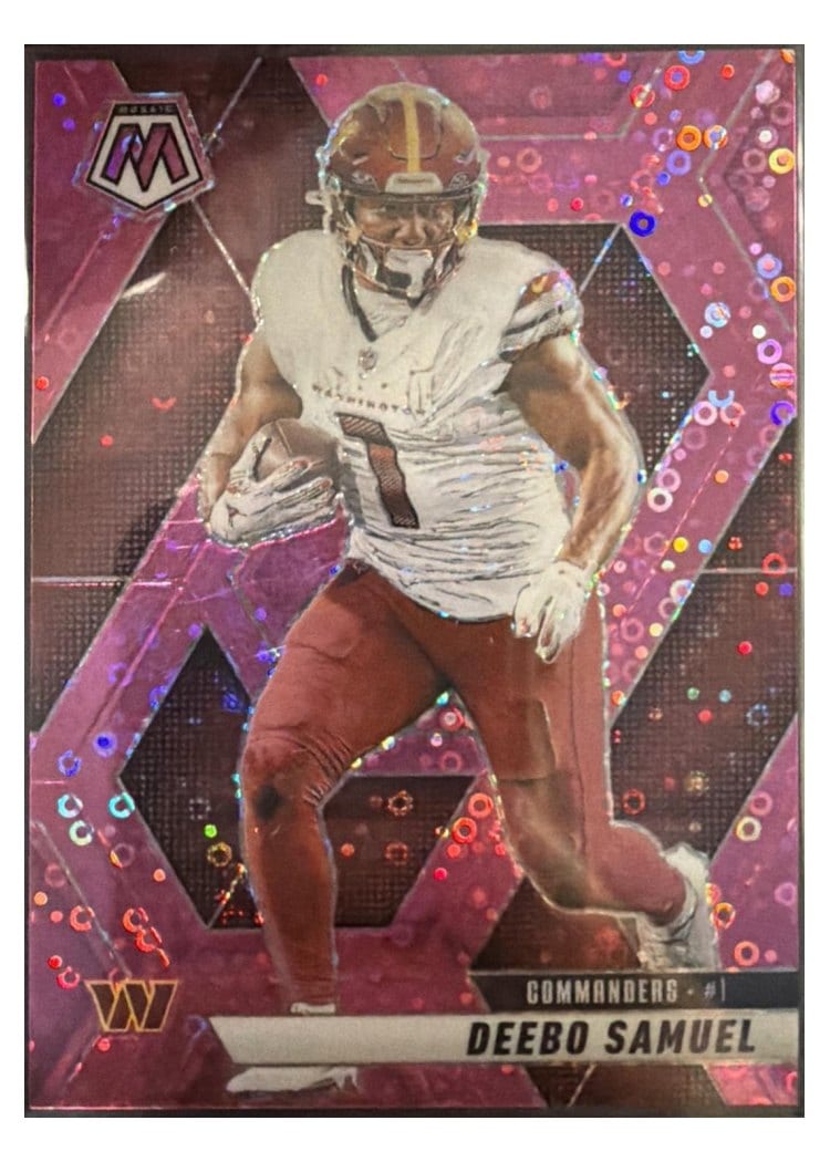 2025 Panini Mosaic Base Set Deebo Samuel #44 card