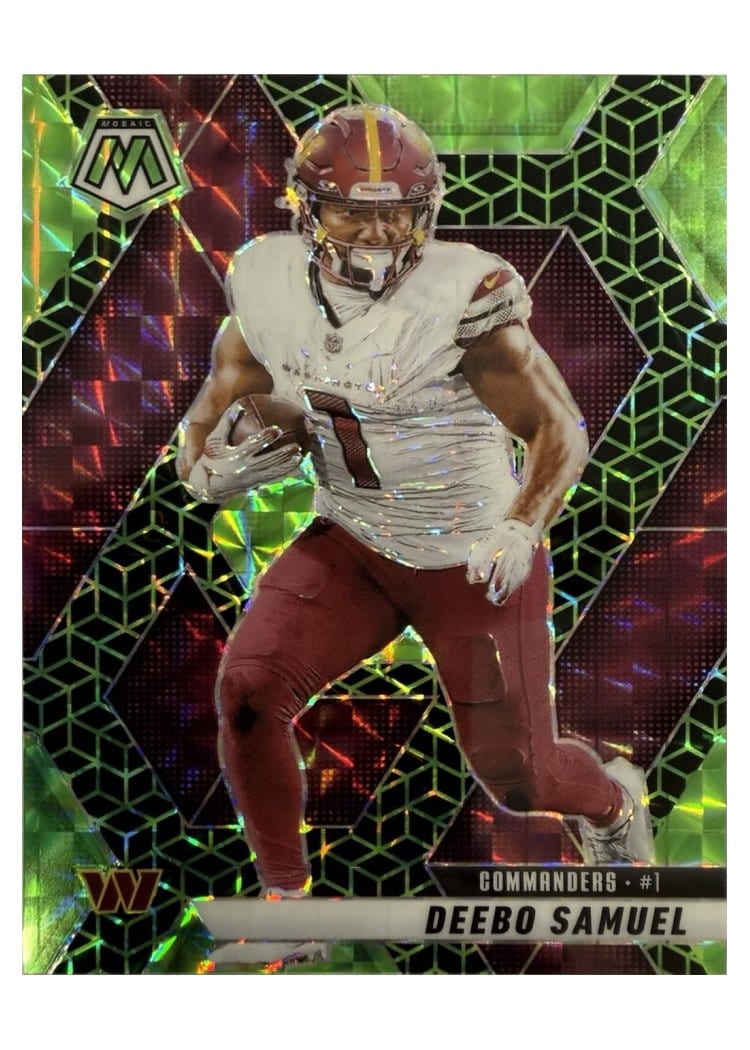 2025 Panini Mosaic Base Set Deebo Samuel #44 card