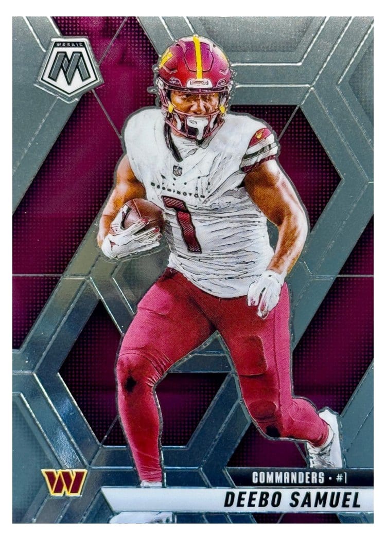 2025 Panini Mosaic Base Set Deebo Samuel #44 card
