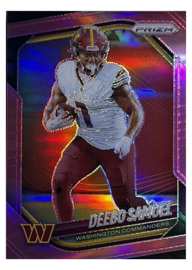2025 Panini Prizm Base Set Deebo Samuel #133 card