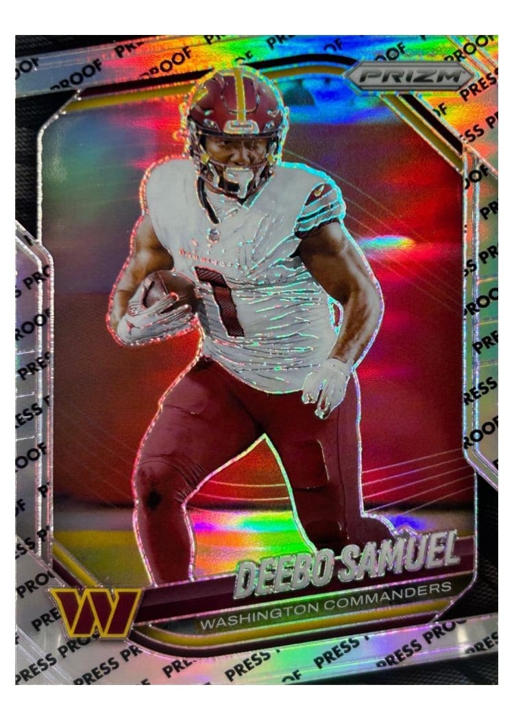 2025 Panini Prizm Base Set Deebo Samuel #133 card