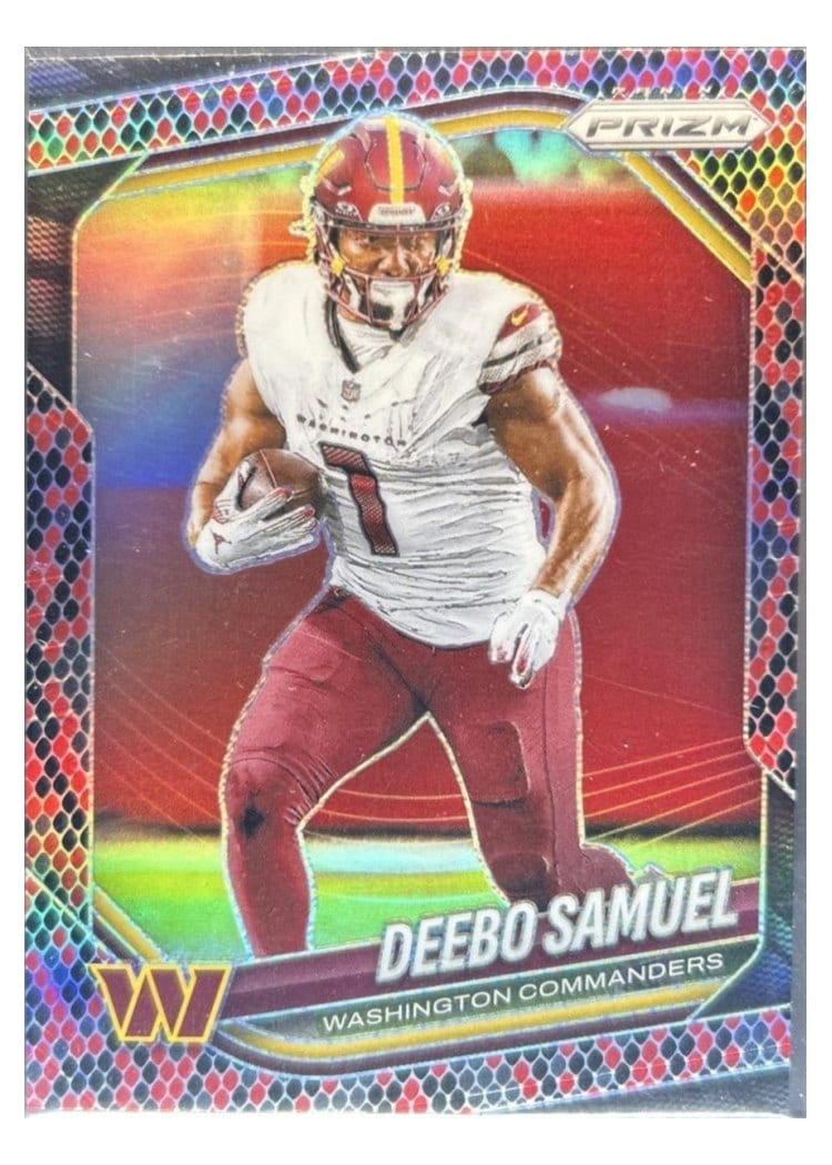 2025 Panini Prizm Base Set Deebo Samuel #133 card