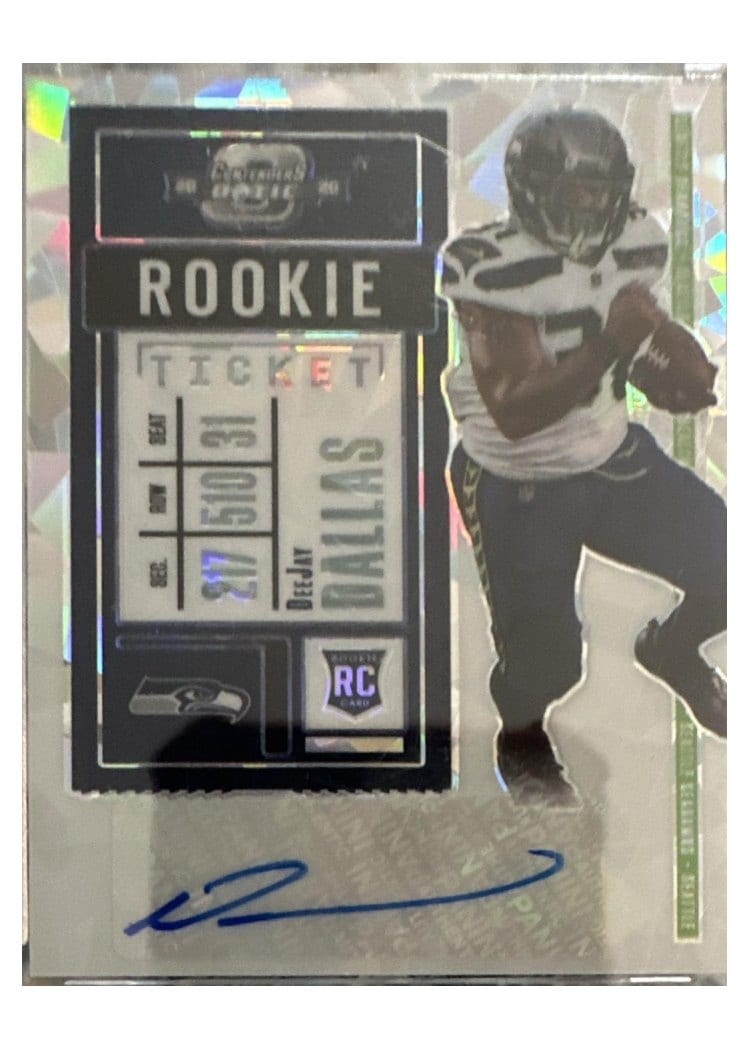 2020 Panini Contenders Optic Base Set DeeJay Dallas #181 card