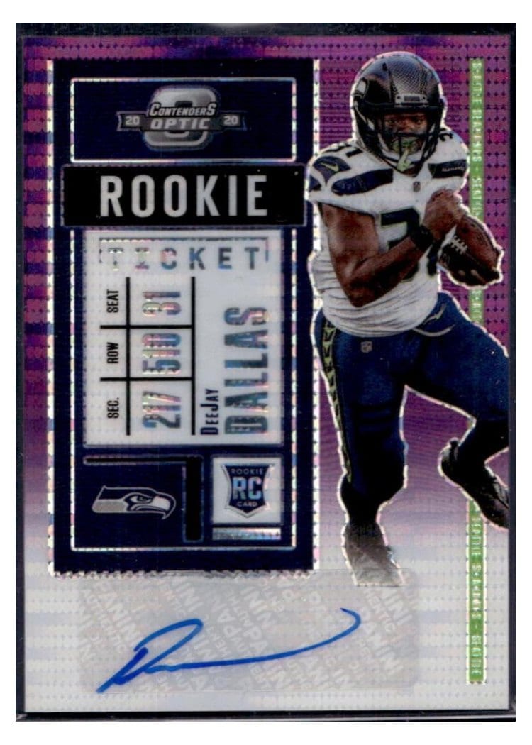 2020 Panini Contenders Optic Base Set DeeJay Dallas #181 card