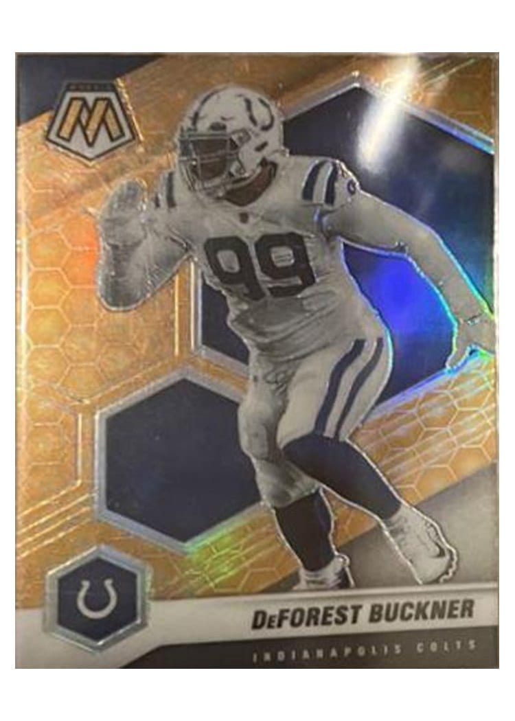 2021 Panini Mosaic Base Set DeForest Buckner #95 card