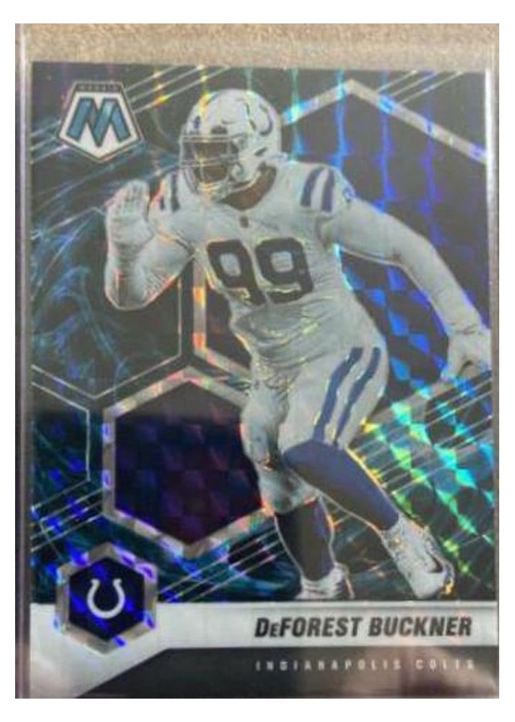 2021 Panini Mosaic Base Set DeForest Buckner #95 card