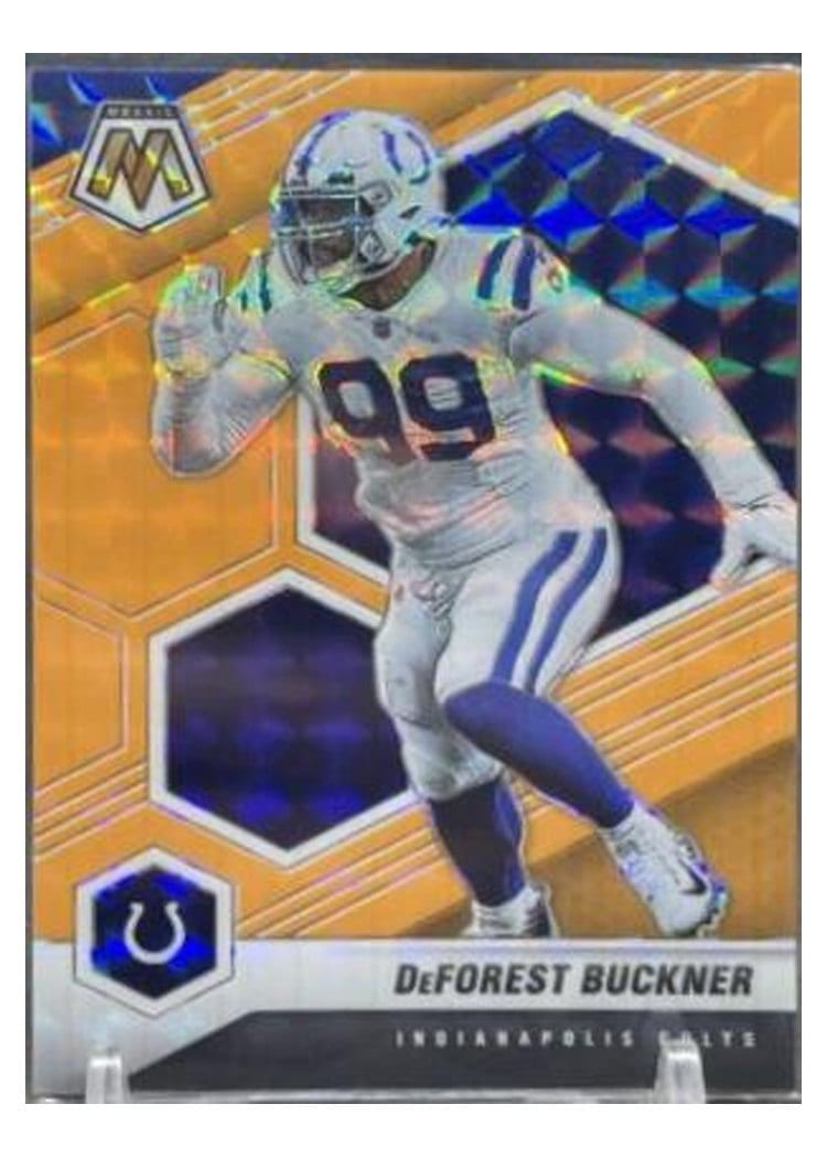 2021 Panini Mosaic Base Set DeForest Buckner #95 card