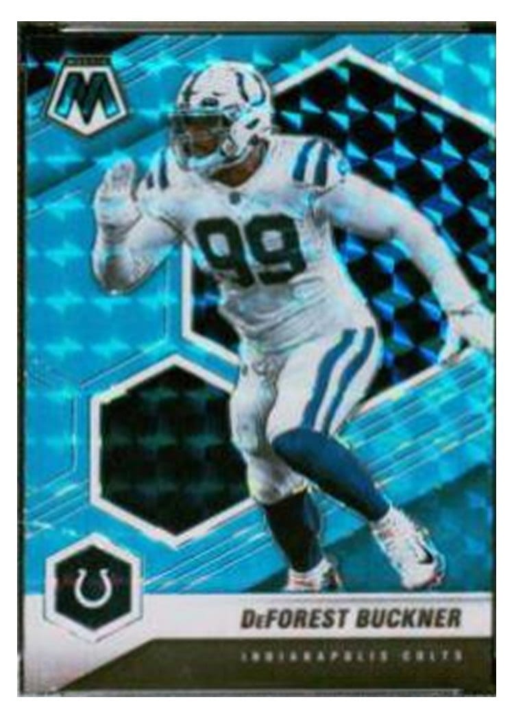 2021 Panini Mosaic Base Set DeForest Buckner #95 card