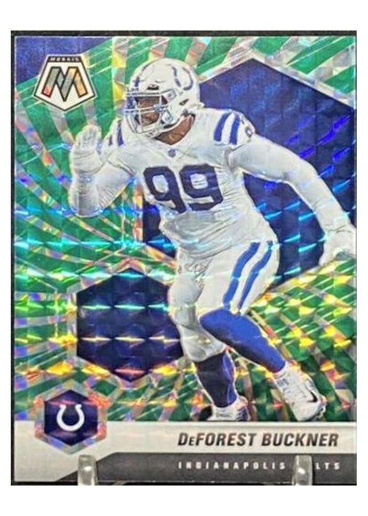 2021 Panini Mosaic Base Set DeForest Buckner #95 card